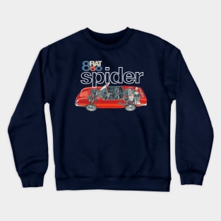 Fiat 850 Spider Crewneck Sweatshirt